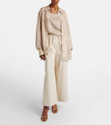 Thurla cotton wide-leg pants | Joseph