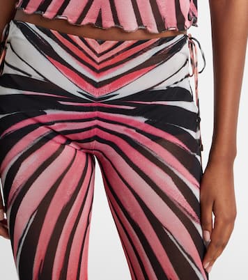 Pantalon évasé à imprimé | Roberto Cavalli