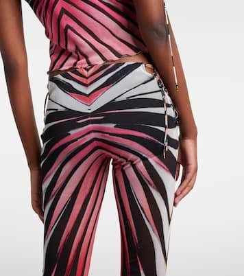 Pantalon évasé à imprimé | Roberto Cavalli