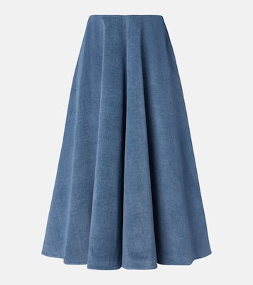 Varda denim midi skirt | Altuzarra