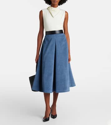 Varda denim midi skirt | Altuzarra