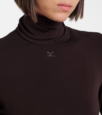 Jersey turtleneck sweater | Courrèges