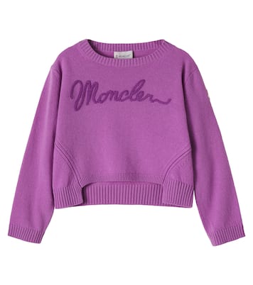Logo wool and cashmere sweater | Moncler Enfant