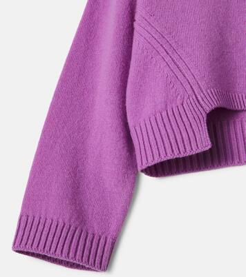Logo wool and cashmere sweater | Moncler Enfant