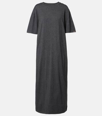 N°321 Kris cotton and cashmere maxi dress | Extreme Cashmere