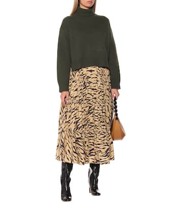 Allegra leather knee-high boots | Rejina Pyo