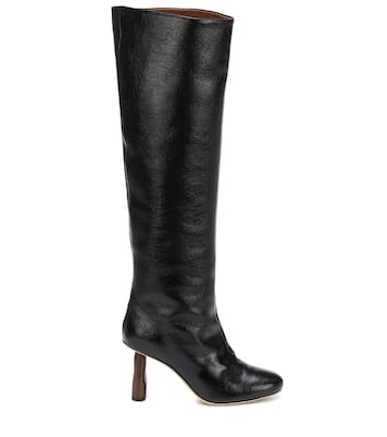 Allegra leather knee-high boots | Rejina Pyo