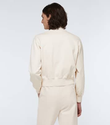 Garment-dyed cotton bomber jacket | Prada