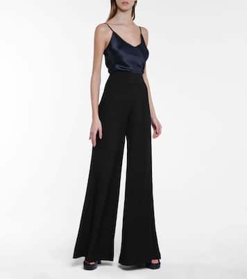 Pantalon ample Piazza à taille haute | Galvan