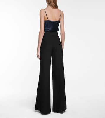 Pantalon ample Piazza à taille haute | Galvan