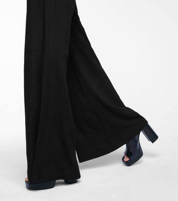 Pantalon ample Piazza à taille haute | Galvan