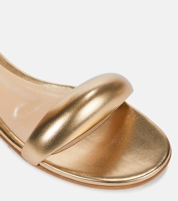 Bijoux metallic leather sandals | Gianvito Rossi