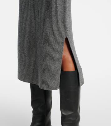 Wool and cashmere midi skirt | Moncler