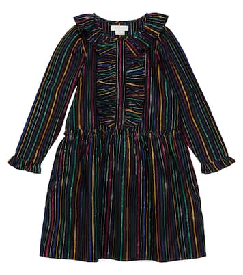 Robe rayée en coton mélangé | Stella McCartney Kids