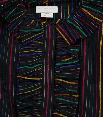 Robe rayée en coton mélangé | Stella McCartney Kids