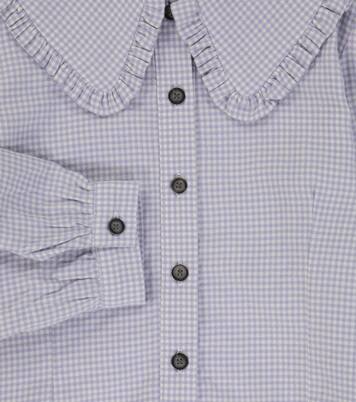 Narc checked cotton blouse | Morley