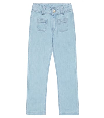 Jean évasé à taille mi-haute | Tartine et Chocolat