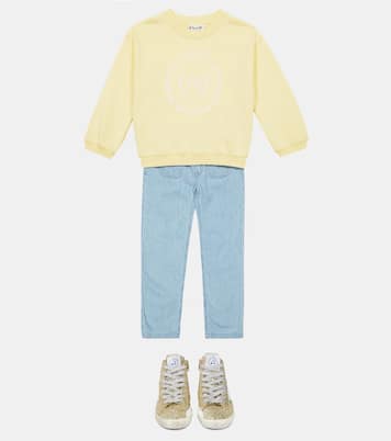 Jean évasé à taille mi-haute | Tartine et Chocolat