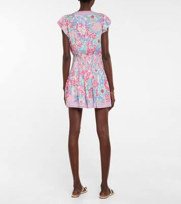 Robe Rachel à fleurs | Poupette St Barth