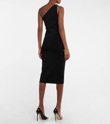 Robe midi asymétrique Persephone | Galvan