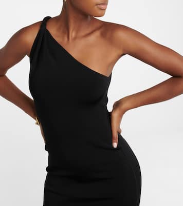 Robe midi asymétrique Persephone | Galvan