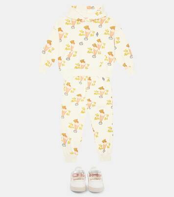 Dromedary printed cotton sweatpants | The Animals Observatory