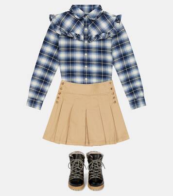 Checked cotton shirt | Polo Ralph Lauren Kids