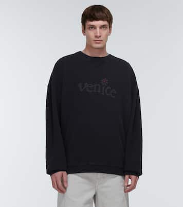 Printed cotton fleece sweatshirt | ERL