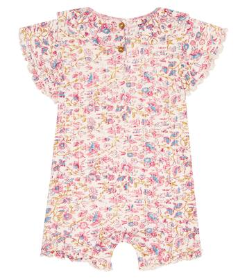 Baby Anjali floral cotton romper | Louise Misha