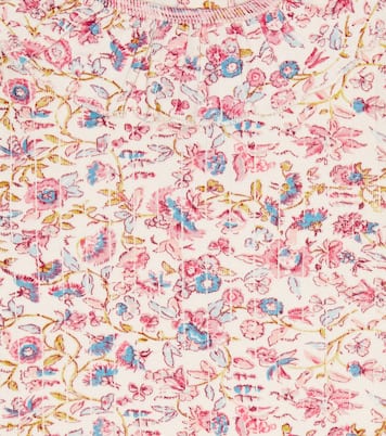 Baby Anjali floral cotton romper | Louise Misha