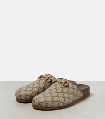 GG Supreme Horsebit mules | Gucci