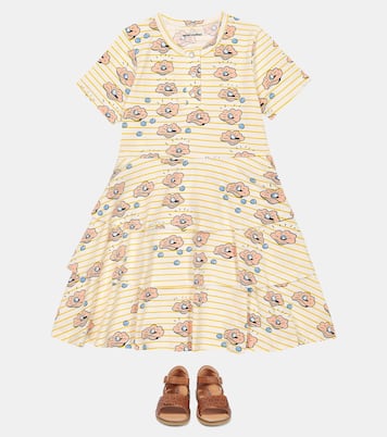 Seashell cotton dress | Mini Rodini