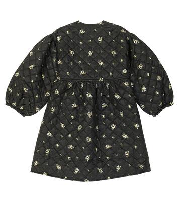 Yoko floral padded wrap dress | C'era Una Volta