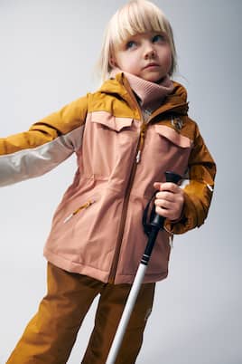Kalle colorblocked ski jacket | Liewood