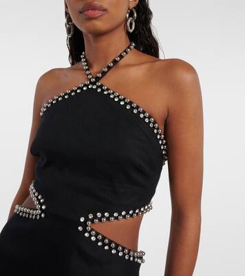 Maxikleid Bellina aus einem Leinengemisch | Simkhai