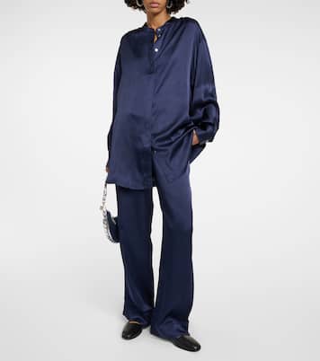 Hemd Mia aus Seide | Asceno