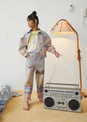 Sunset denim jacket | The New Society