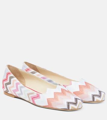 Zig Zag ballet flats  | Missoni