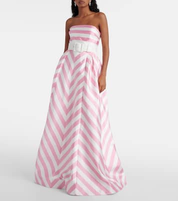 Robe Jocelyn aus Satin | Rebecca Vallance