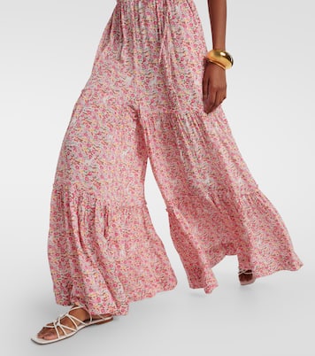 Belene floral ruffled jumpsuit | Poupette St Barth