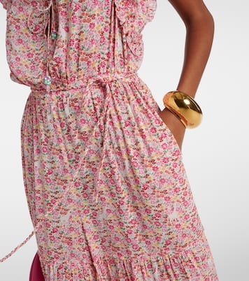 Belene floral ruffled jumpsuit | Poupette St Barth