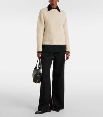 Pull en alpaga et mohair mélangés | Jil Sander