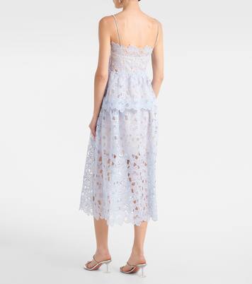 Midikleid aus Spitze | Self-Portrait