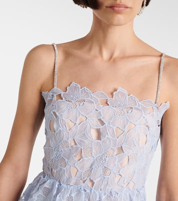 Midikleid aus Spitze | Self-Portrait