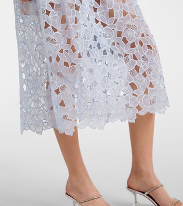 Midikleid aus Spitze | Self-Portrait