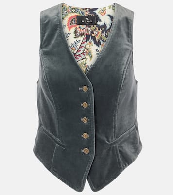 Gilet in velluto | Etro