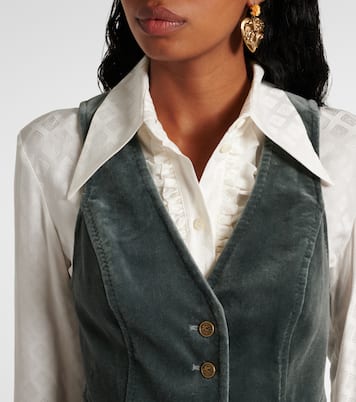 Gilet in velluto | Etro