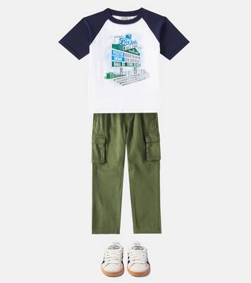 Cotton-blend cargo pants | Scotch & Soda Kids