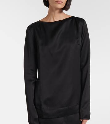 Top aus Satin | Toteme