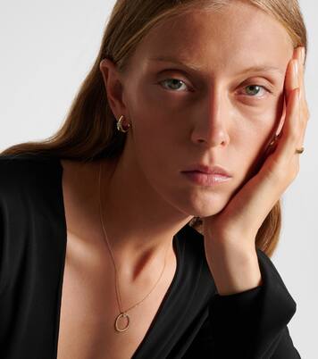 Prince 14kt gold necklace with diamonds | Stone and Strand